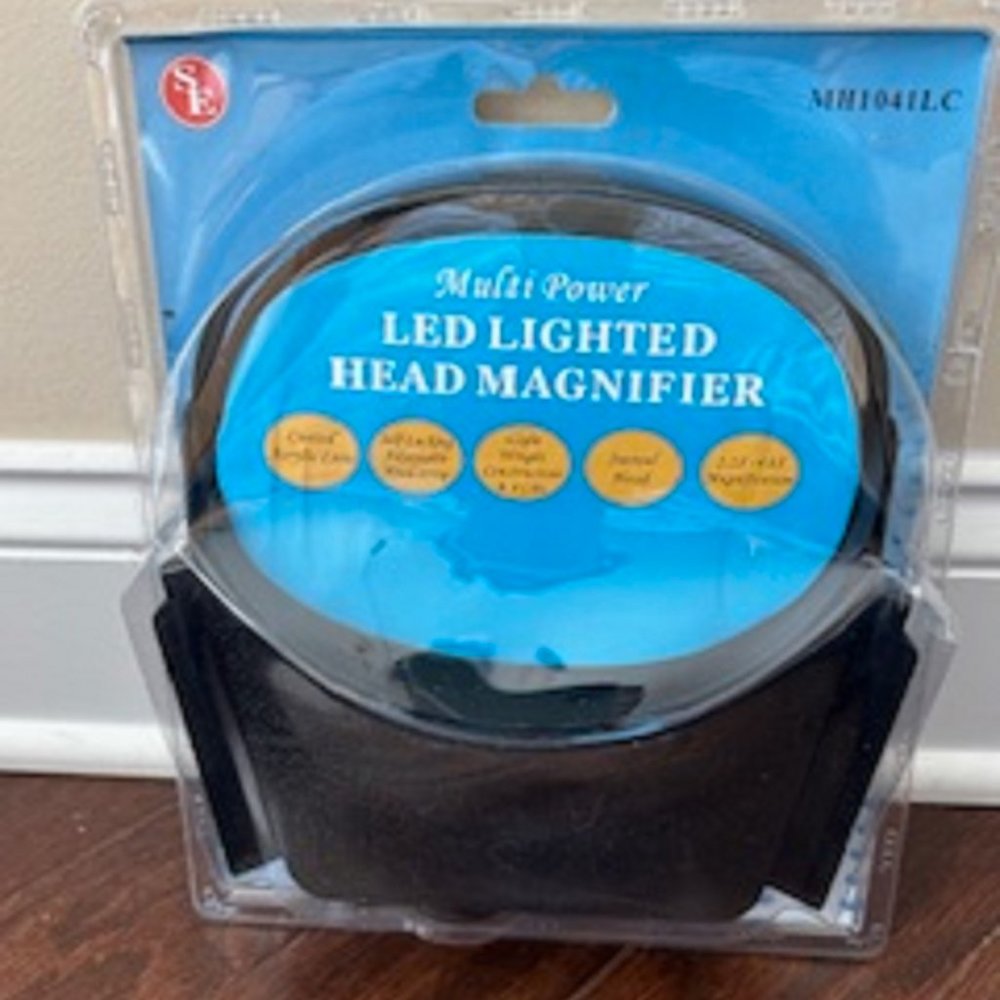 LED Lighted Head Magnifier Multi Power